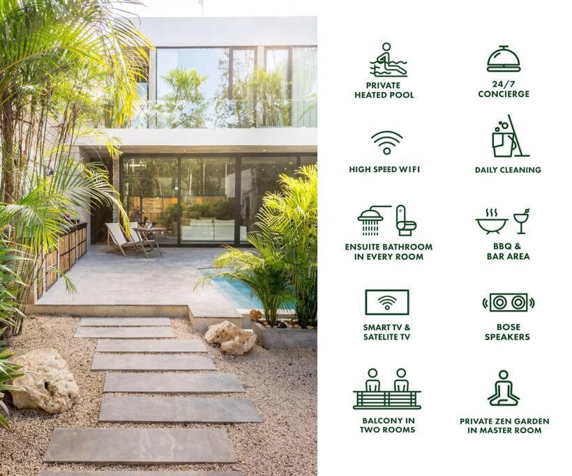 Villa Nimi: Architectural Gem with Private Pool & Concierge Tulum Exterior photo